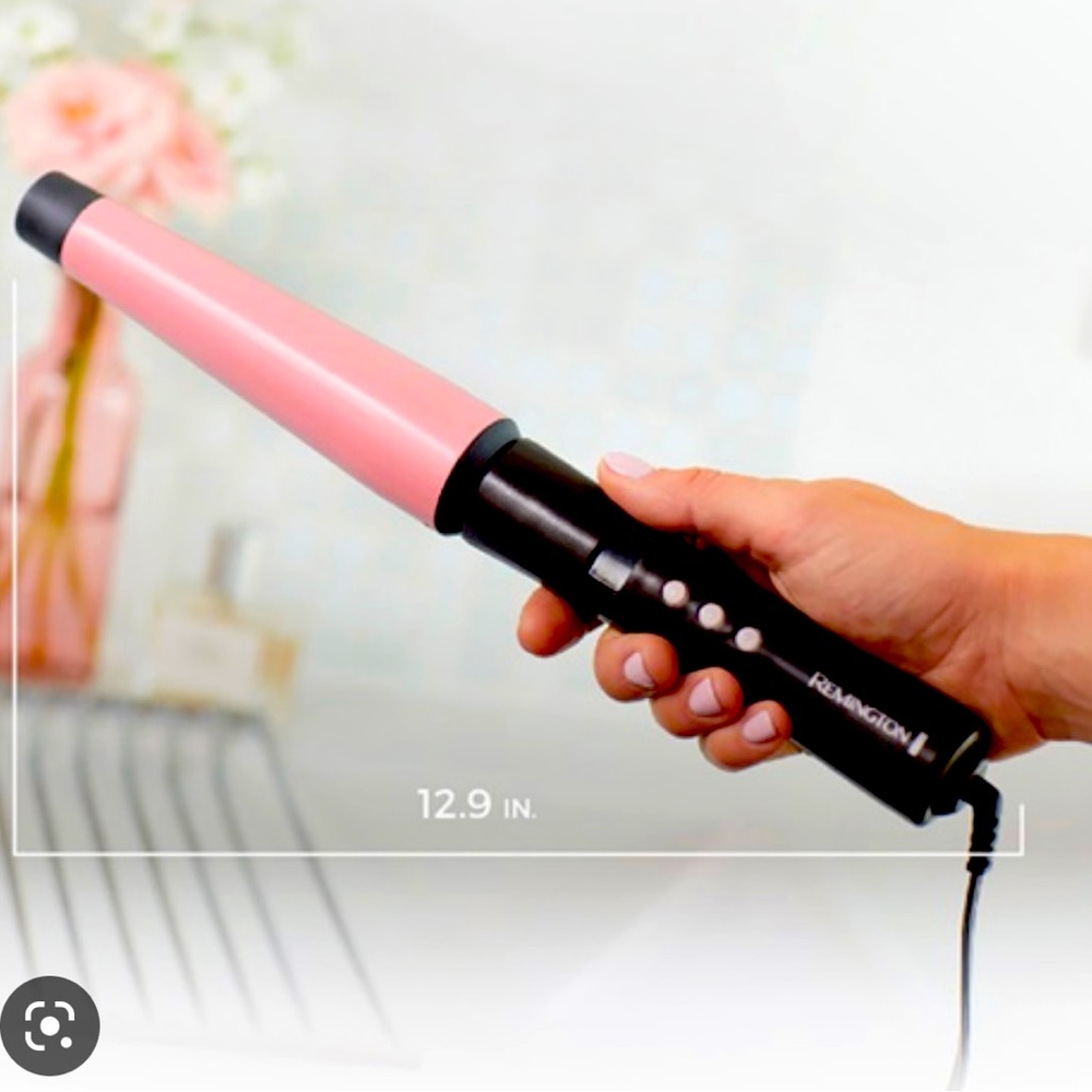 REMINGTON® Pro 1" - 1½" Pearl Ceramic Conical Curling Wand